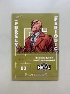 2021 Marvel X-Men Metal Universe Purely Periodic Professor X /83 - Picture 1 of 10