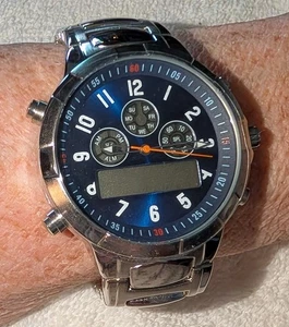 Avon Men's Analog- Digital Chronograph Watch. New. Never Worn But For Photos. - Picture 1 of 10