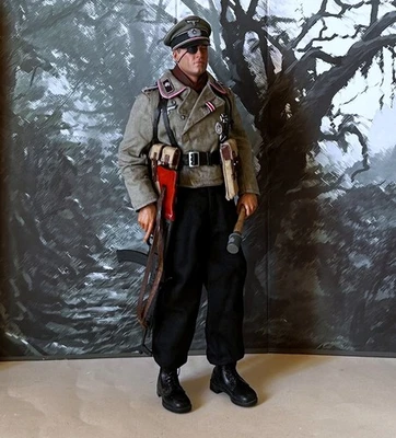 1/6 scale german WW2 Black Knight custom figure (DID,DML) - Immagine 1 di 4