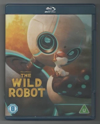 THE WILD ROBOT (2024 film) UK Region-free blu-ray Lupita Nyong'o LIKE NEW - Image 1 of 3