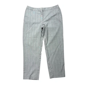Calvin Klein Womens Dress Pants 10P Gray Houndstooth Plaid Work Office Career - Picture 1 of 10