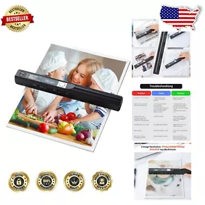 Lightweight Portable Scanner for Quick A4 Document Scanning - No Software Needed - Picture 1 of 9