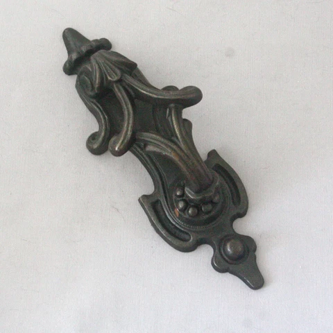 1930s Cast Iron Door Knocker Cover