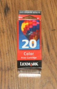 Lexmark 20 Color Print Cartridge New - Picture 1 of 5