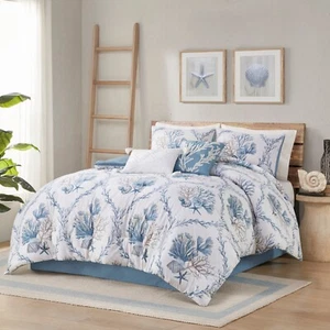 Harbor House 6 Piece Oversized 100% Cotton Comforter Set Full Queen King Size - Picture 1 of 11