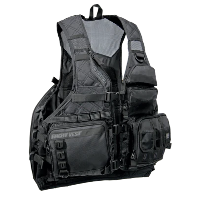 Ogio MX Stealth Black Flight Utility Vest - 108024_36 - Image 1 of 4