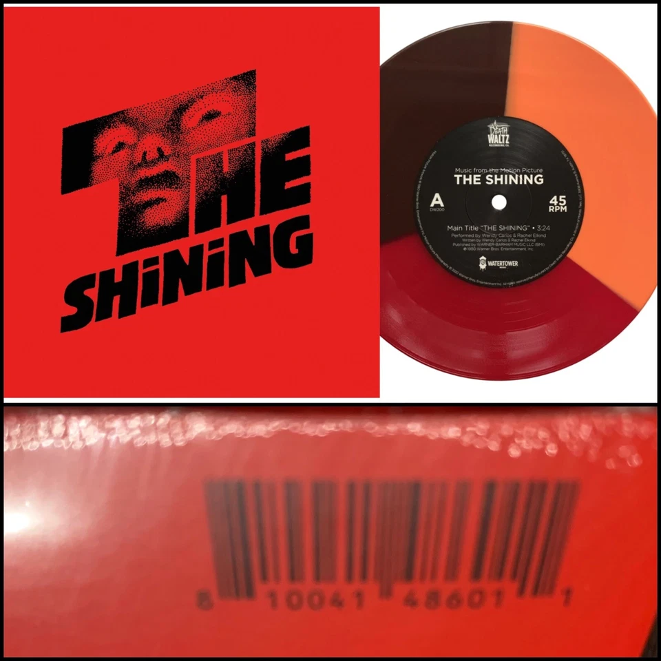 The Shining Mondo Horror Thriller 7" Colored Vinyl Record LP Like