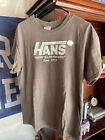 Vintage Star Wars Hans Solo Harrison Ford Graphic Grey T-Shirt Size L