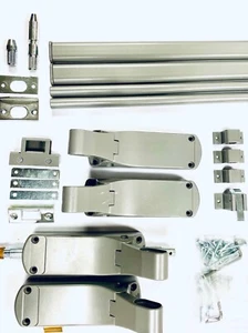 Exidor 285 Falz Doppeltür Panikleiste Set für Holztüren bis 2440x1220mm - Bild 1 von 12