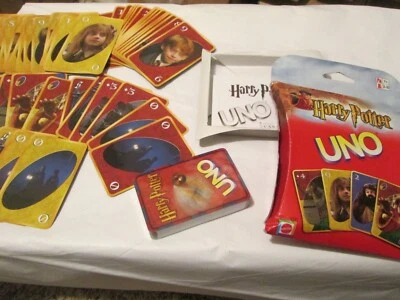 Harry Potter UNO 2002 Card Game One Deck Sealed Complete with Instructions - Image 1 of 4