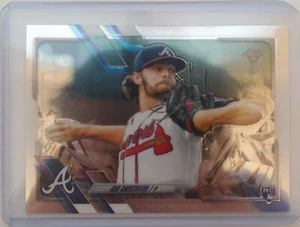 Novato Ian Anderson Topps cromado Ben Baller Atlanta Braves radiocontrol #6 2021 envíos rápidos - Imagen 1 de 2