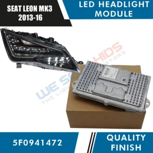 LED Headlight Control Module 5F0941472A for Valeo L90112254 Ballast VW Golf VII - Picture 1 of 4