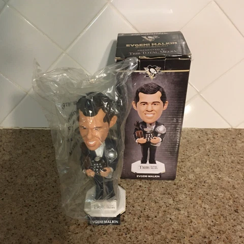 Pittsburgh Penguins Evgeni Malkin Bobblehead SGA Trophy Awards Cover