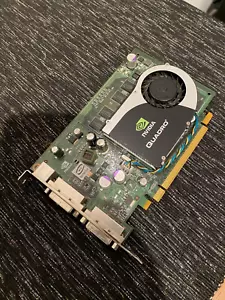 HP Quadro FX 1700 Dual DVI 512MB PCI-e x16 Graphic Card -- Great Condition! - Picture 1 of 5