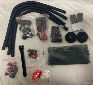 NOROCME~ 192 PCS Cable Management Assembly, Self Adhesive Clips, NEw1(Opened bx) - Picture 1 of 6