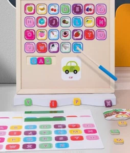 Magnetic Word Letter Pattern Matching Toys for Children's Early Childhood - Picture 1 of 3