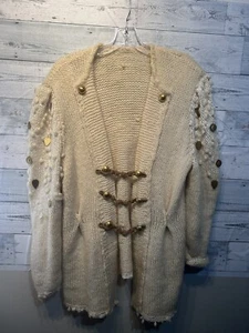 vintage knit women rare sweater 80’s - Picture 1 of 8