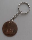BIRMINGHAM CITY FC KEYRING 1875 PENNY STAMPED WITH BCFC. YEAR CLUB FOUNDED