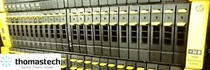 H6Z18A HPE 3PAR 8450 2-NODE SAN 8 x P9M60B 15.36TB Encrypted SSD 2.5" - 123TB - Picture 1 of 2