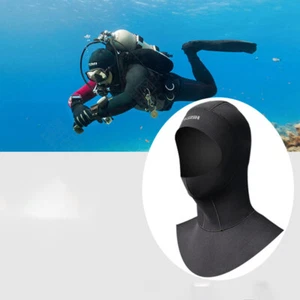 5MM Neoprene Scuba Diving Hood Snorkeling Hat Hood Winter Swimming Equipment - Picture 1 of 7