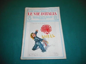 Rivista Mensile del Touring Club Italiano LE VIE D'ITALIA Anno XXXV N. 4-04/1929 - Foto 1 di 2