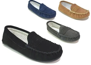 Schwarze Damen-Hausschuhe kuschelige bequeme Slipper Winterschuhe UK-Größe 5–8 - Bild 1 von 30