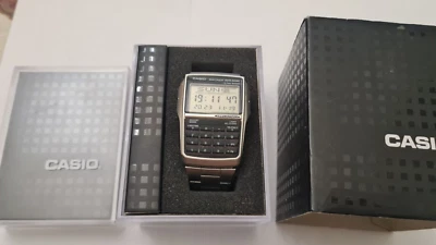 Orologio digitale calcolatrice banca dati CASIO DBC-32D-1ADF - Immagine 1 di 4