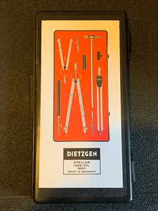  Vintage Dietzgen Stellar 1288-PJL Drafting Set Made in Germany New - Picture 1 of 5