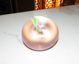 ORIENT & FLUME PEACH PAPERWEIGHT - Picture 1 of 7