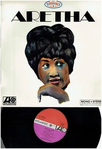 ARETHA FRANKLIN ARETHA NOW 1968 MONO & STEREO VINYL ALBUM BARCLAY FRANCE - Picture 1 of 2
