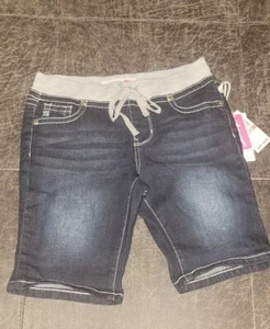 Girls Silver Brand Jean Shorts Size 12 NWT - Picture 1 of 4