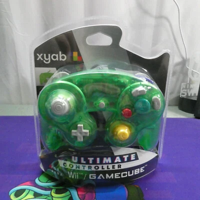 GameCube Controller Jungle Green XYAB Branded Wired New and Sealed - Image 1 of 2