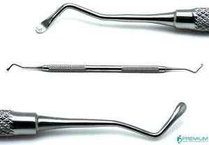 Excavator 19W, Spoons 2mm Dental Restorative Double Ended Instruments - Picture 1 of 4
