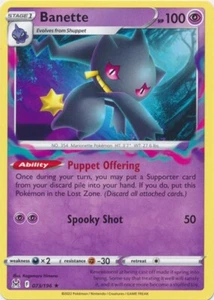 Banette 073/196 Rare Lost Origin Pokemon TCG - Picture 1 of 1