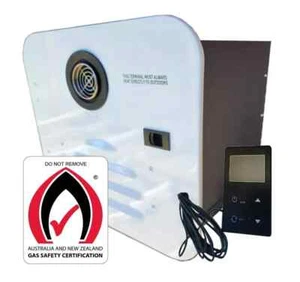 PINNACLE GAS HOT WATER INSTANTANEOUS SYSTEM WHITE DOOR CARAVAN SWIFT JAYCO PARTS - Picture 1 of 8