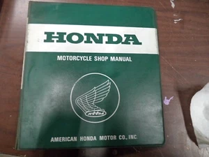 Honda OEM used service manual binder EMPTY - Picture 1 of 2