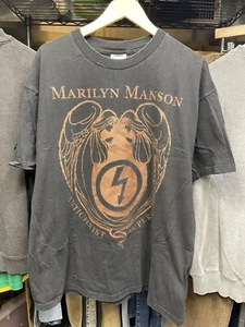 Vintage 90s Marilyn Manson Antichrist Superstar Band Shirt XL Winterland Tag - Picture 1 of 4