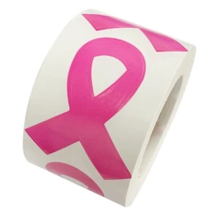 Breasts Cancer Awareness Sticker Pink Sticker Ribbon Sticker for Fundraising - Picture 1 of 8