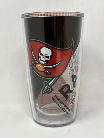 Tampa Bay Buccaneers 16 oz Tervis Tumbler RAISE THE FLAGS 2019 Publix Promo New Cover