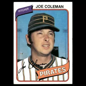 1980 Topps - Joe Coleman #542 Pittsburgh Pirates ⚾ Baseball - Picture 1 of 3