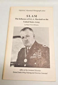 Vintage SLAM Influence of S.L.A. Marshall on the US Army Book - Picture 1 of 4