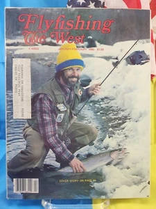 Flyfishing The West Magazine January February 1980 Arcuated Nymphs FREE SHIPPING - Picture 1 of 3