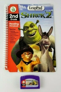 Shrek 2 LeapFrog LeapPad Educational Book and Cartridge 2nd Grade - Reading - Picture 1 of 5