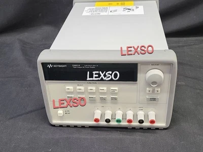 KEYSIGHT E3631A Triple Output DC Power Supply Keysight E3631A # Good function %$ - Image 1 of 4