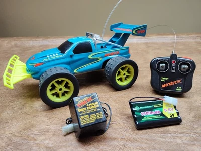 CAMIÓN TYCO MUTATOR RC 27MHz 9.6V AZUL DE COLECCIÓN EXCELENTE ESTADO - ¡FUNCIONA! (#29) Foto 1 de 4