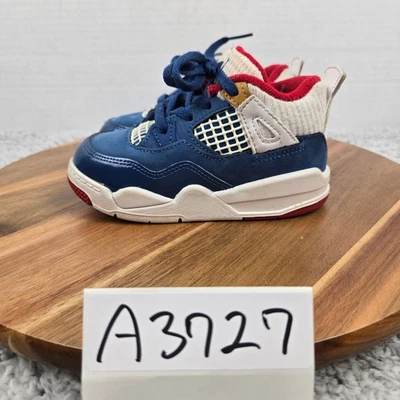 Jordan 4 Retro Messy Room TD Athletic Casual Daily Sneaker Kids 8c DR6951-400 - Image 1 of 4