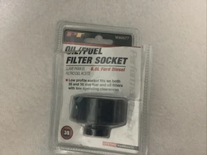 Performance Tool Low Profile 35/36mm 3/8" Drive Oil/Fuel Filter Socket (OPEN PKG - Foto 1 di 2