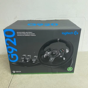 Logitech G920 Driving Force Racing Wheel & Pedals for Xbox Series X|S, Xbox New - Picture 1 of 13