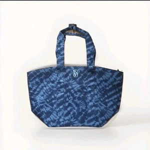 Borsa Victoria's Secret Tie Die blu nuova con etichette - Foto 1 di 6