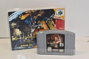 Killer Instinct Gold (Nintendo 64 N64, 1997) Cartridge And Game Case - Picture 1 of 3
